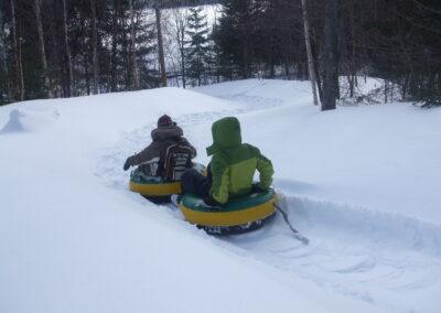 Glissade à L'interval